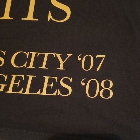 GARTH BROOKS CONCERT - BAND T-SHIRT 2007 Kansas / LA 2008 - Picture 4 of 8